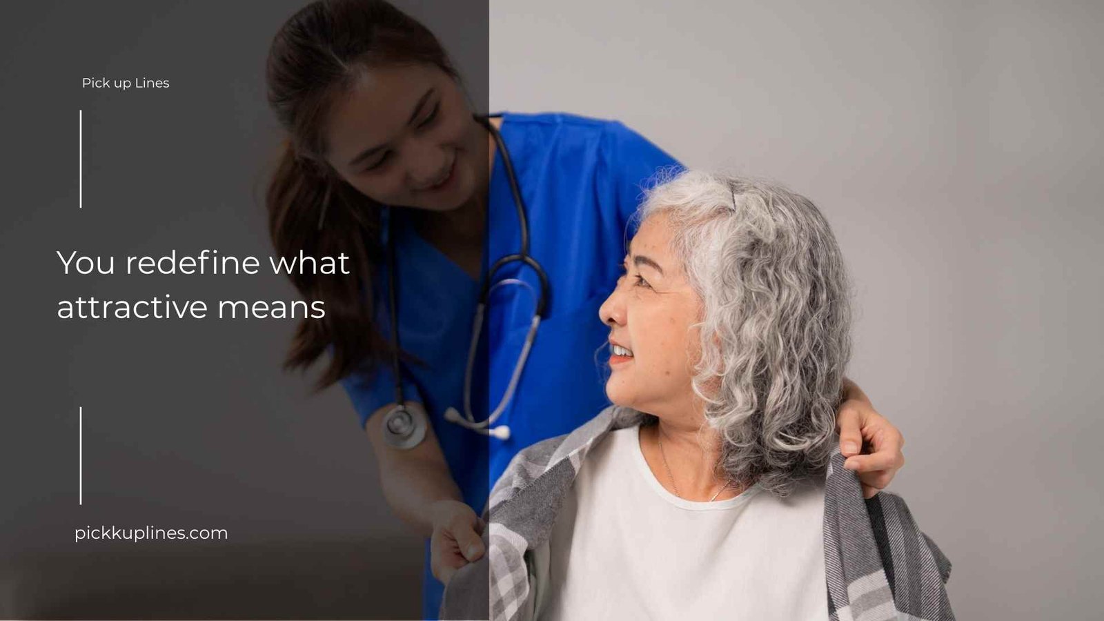 pickup lines for older women