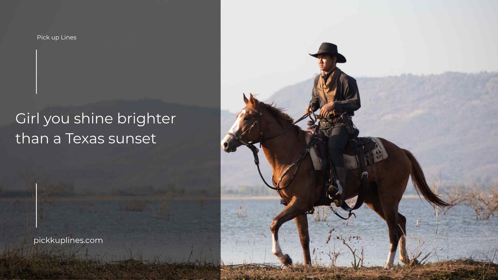 Cowboy Pickup Lines