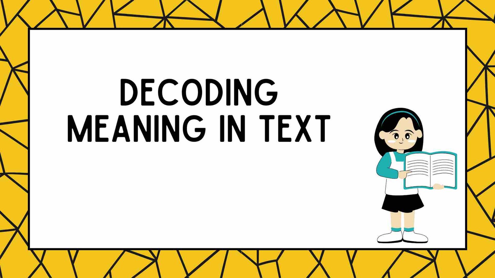 Decoding Meaning in Text