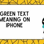 Green Text Meaning on iPhone