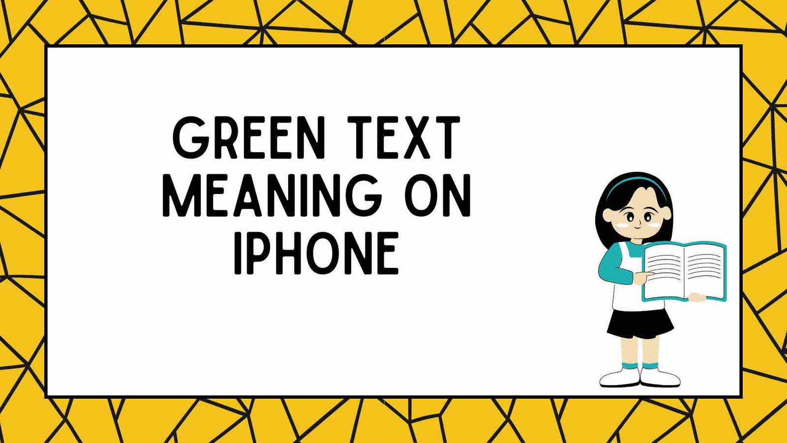 Green Text Meaning on iPhone