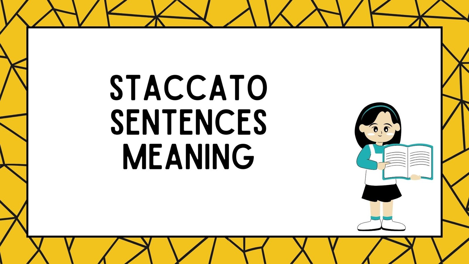 Staccato Sentences Meaning