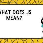 What Does JS Mean?