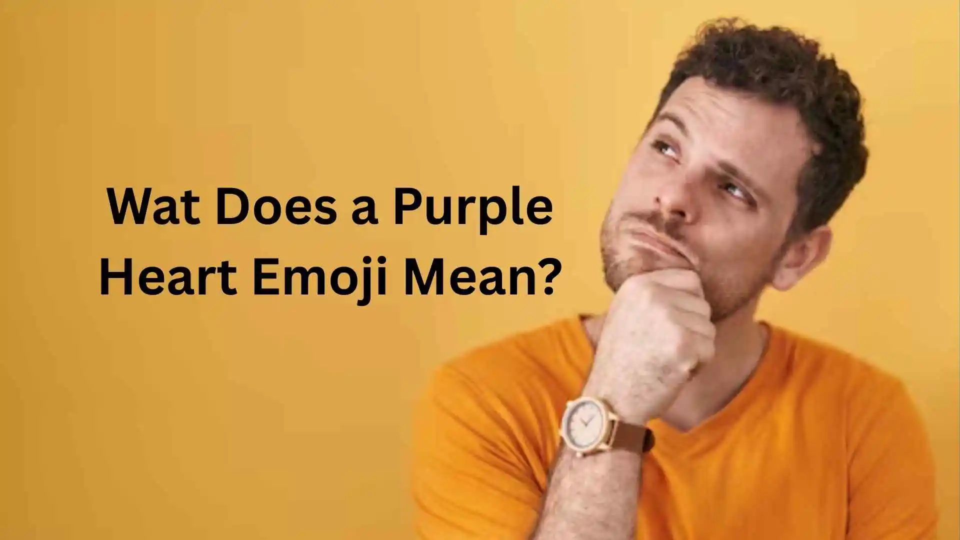 what does a purple heart emoji mean