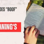 What Does “Boof” Mean?