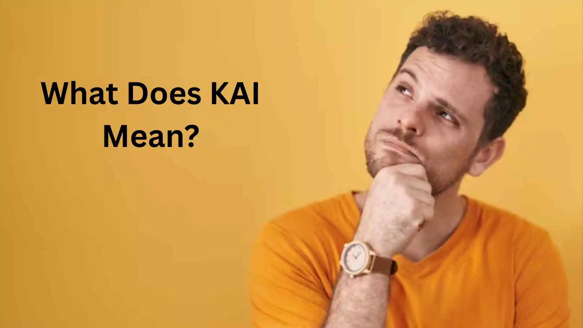 what does kai mean