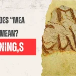 What Does “Mea Culpa” Mean?