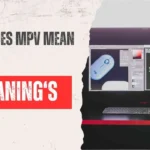 What Does MPV Mean
